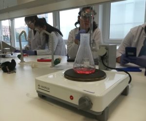 Práctica de neutralización de ácido-base