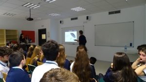 Charla en inglés a los alumnos de 3º de E.S.O.