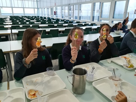 Desayuno saludable en 3º de E.S.O.
