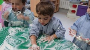Taller de experimentación con Nata en Nursery 1