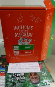 Operación niño de la Navidad