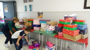 Operación niño de la Navidad