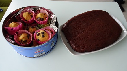 Tartas solidarias en clase de alemán