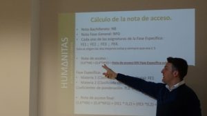 Reunión informativa a padres de 1º de Bachillerato