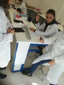Estudio del tiro horizontal en 1º de Bachillerato