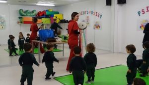 Taller de musicoterapia en nursery