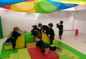 Psicomotricidad en Nursery 1