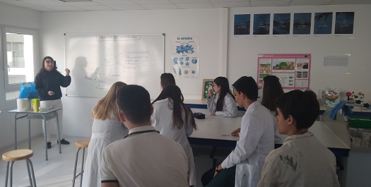 Charla sobre una práctica en contaminación