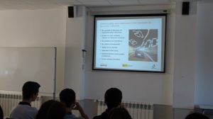 'Si controlas vuelves', charla que han dado a los alumnos de 1º de Bachillerato