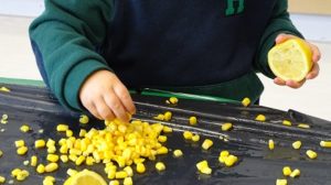 Trabajando el color amarillo