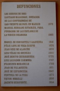 Los alumnos de 2º de Bachillerato hacen una ruta literaria