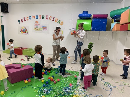 Fiesta de la primavera en Nursery