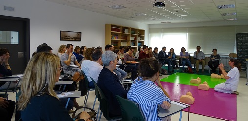Taller de primeros auxilios para padres