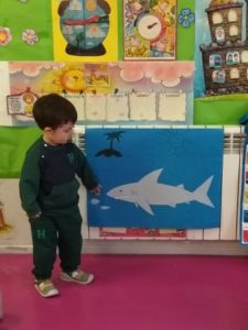 Exposiciones en Nursery 2 sobre El pez arcoiris
