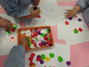 Desarrollo óculo manual en Nursery 2