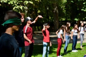 Actividad de cohesión de grupo Madrid Express para los alumnos de 1º de Bachillerato