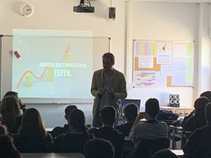 Charla sobre gestión de tiempo en 2º de Bachillerato
