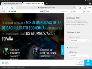 descubriendo el poder de los datos y la información en 1º de Bachillerato