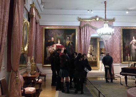Visita al Museo del Romanticismo de los alumnos de 4º de ESO