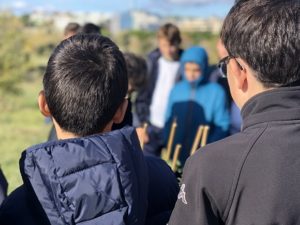 Visita al vivero de Tres Cantos de los alumnos de 1º de ESO