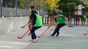Floorball en Educación Física en ESO