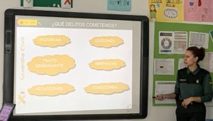 Plan director de la Guardia Civil para los alumnos de ESO