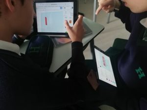 Diseñando sus nombres en Technologies en 2º de ESO