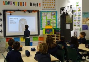 Presentación sobre animales acuáticos en 1º de Primaria