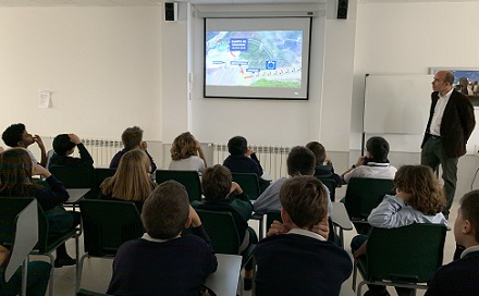 Charla sobre el cambio climático a los alumnos de 1º de ESO