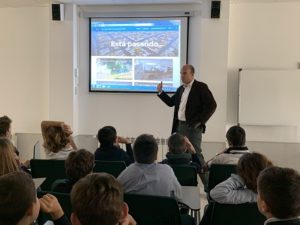 Charla sobre el cambio climático a los alumnos de 1º de ESO