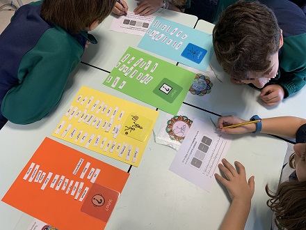 Los alumnos de 4º de Primaria comienzan con el método de Colourful semantics 