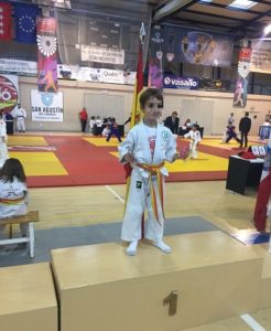 Alumnos Humanitas que asisten a la extraescolar de Judo han participado en el Campeonato recientemente celebrado.