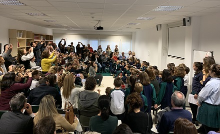 Exhibición navideña de actividades extraescolares