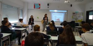 Aprender a quererse para ser feliz, charla impartida en 3º de ESO