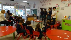 Big brother de ciencias de 4º de ESO con los alumnos de 2º y 3º de infantil