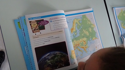 Estudiando Europa en 3º de Primaria