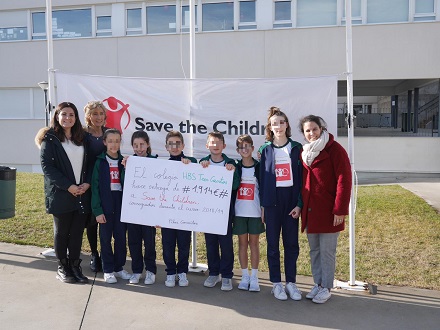 Carrera Kilómetros de solidaridad en Primaria
