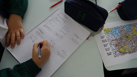 Repasando las operaciones en 3º de Primaria