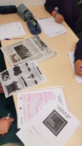Tinta fresca, el periódico de los alumnos de 4º de ESO