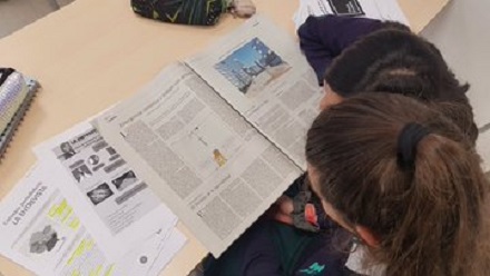 Tinta fresca, el periódico de los alumnos de 4º de ESO