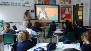 Estudiando el cuerpo humano en 2º de Primaria