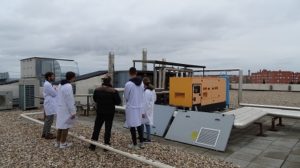 Estudio de la demanda energética del colegio realizada por los alumnos de 1º de Bachillerato