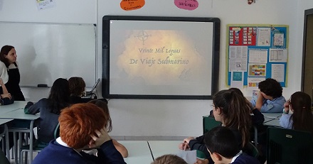 Veinte mil leguas de viaje submarino en 6º de Primaria