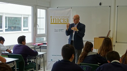 Ponencia de la Fundación Rafael del Pino en 3º de ESO