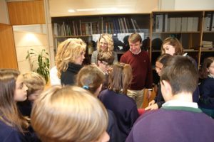 Visita al ayuntamiento de Tres Cantos de los alumnos de 5º de Primaria