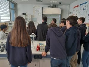 Los alumnos de Ciencias de 1º de Bachillerato han visitado el Centro de Investigaciones Alimentarias