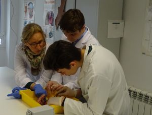 Disección de corazón en 3º de ESO