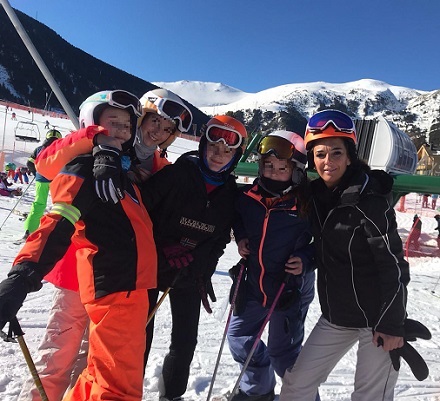 Disfrutando de La Molina