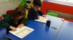 Problemas matemáticos en Inglés en 3º de Infantil