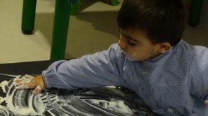 Taller de experimentación con nata en Nursery 1